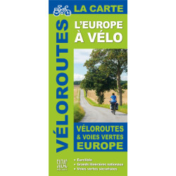 L'Europe à vélo : La carte...