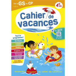 Cahier de vacances : de la...