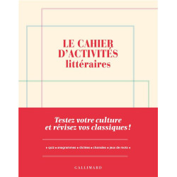 Le cahier d'activités...